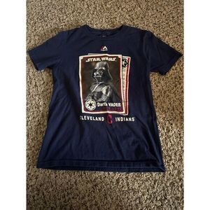 Majestic Star Wars Cleveland‎ Indians Short sleeve size 6/7